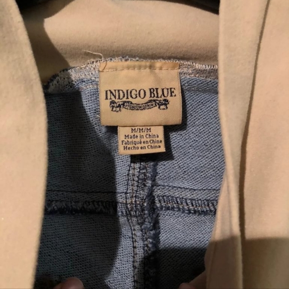 INDIGO BLUE MATERNITY JEANS MEDIUM - Picture 2 of 2